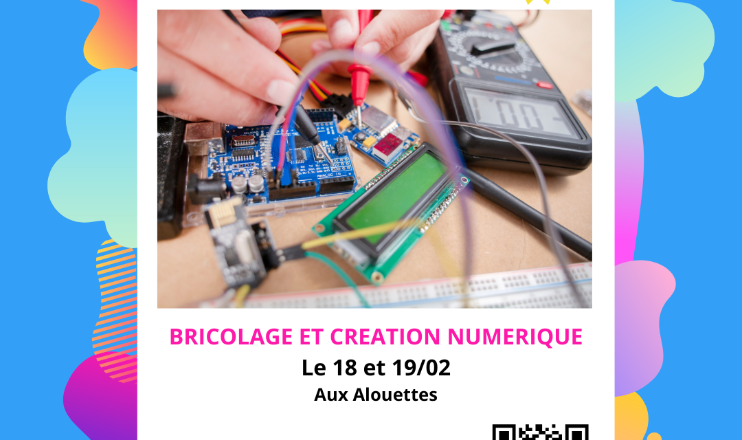 Stages Vacances d'Hiver - Bricolage et Création Numérique (Publication Instagram)